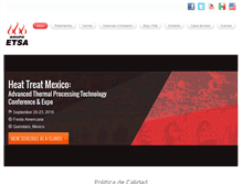 Tablet Screenshot of especialidadestermicas-mx.com